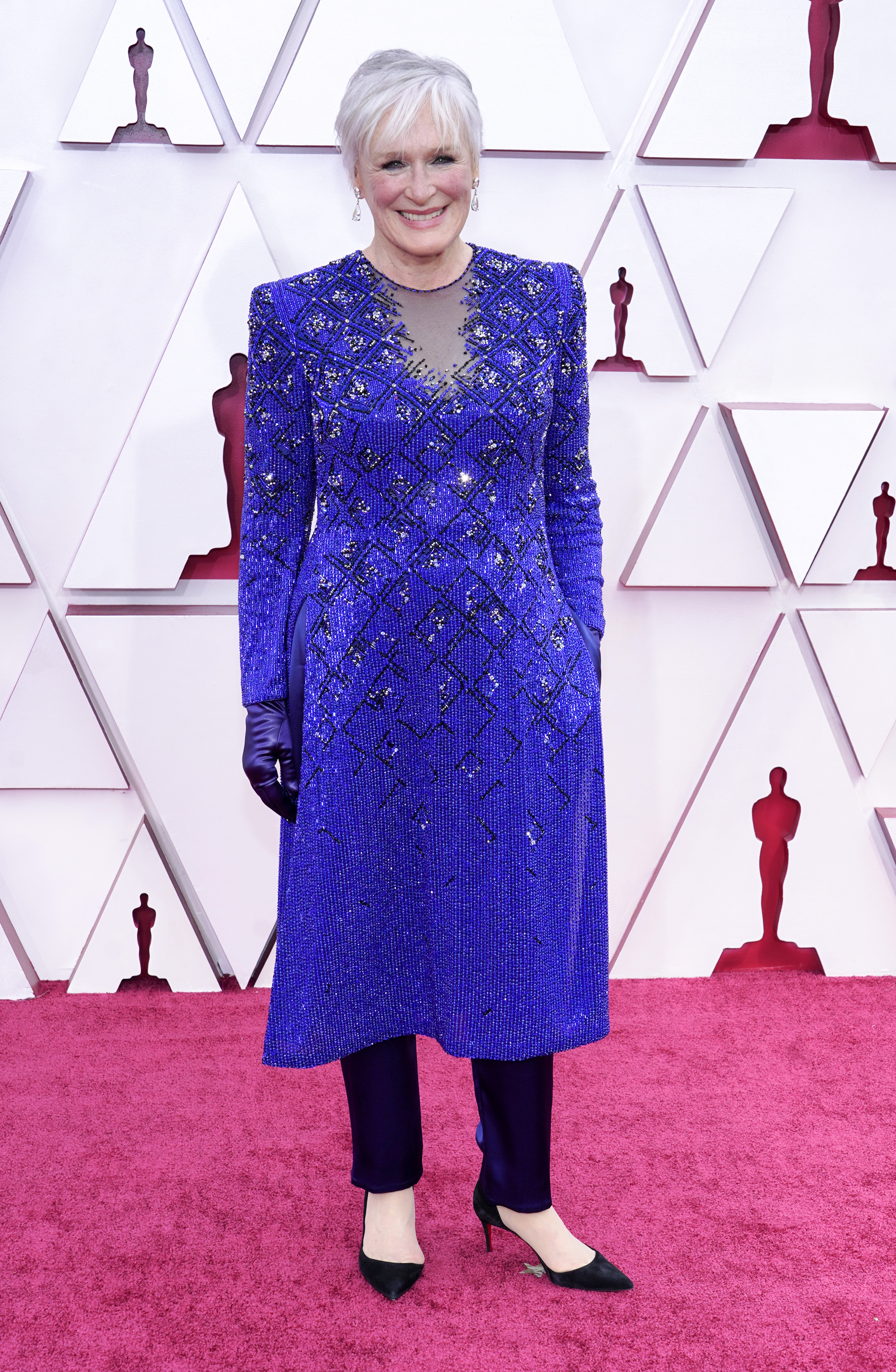 LOS ANGELES, CALIFORNIA – APRIL 25: Glenn Close attends the 93rd Annual Academy Awards at Union Station on April 25, 2021 in Los Angeles, California. (Photo by Chris Pizzello-Pool/Getty Images)