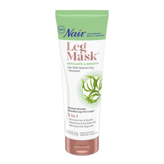 nair leg mask exfoliate target