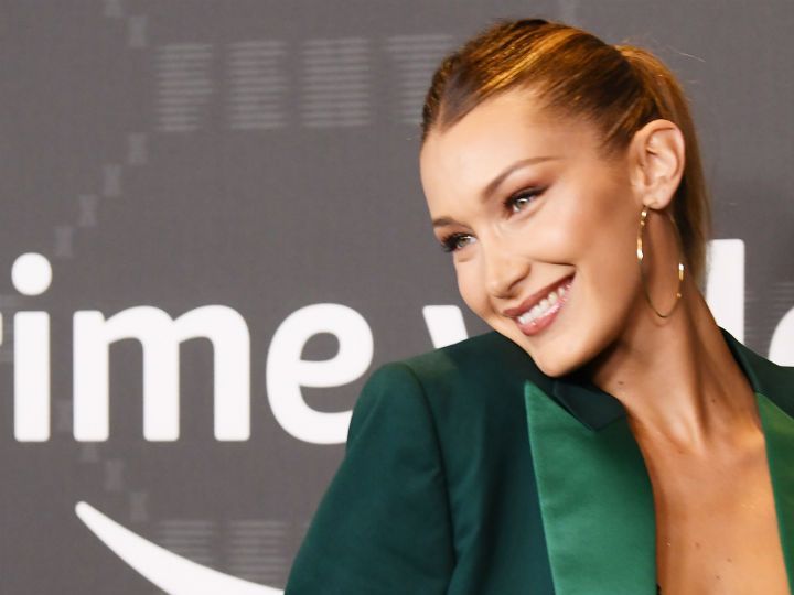 manicure francés de bella hadid