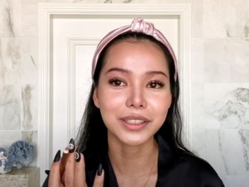 bella poarch beauty routine