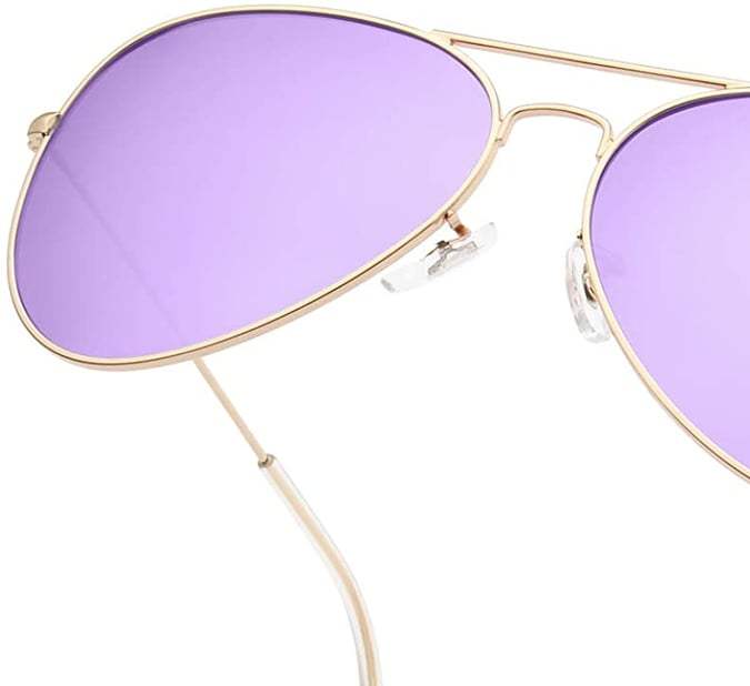 lentes de aviador lavanda amazon