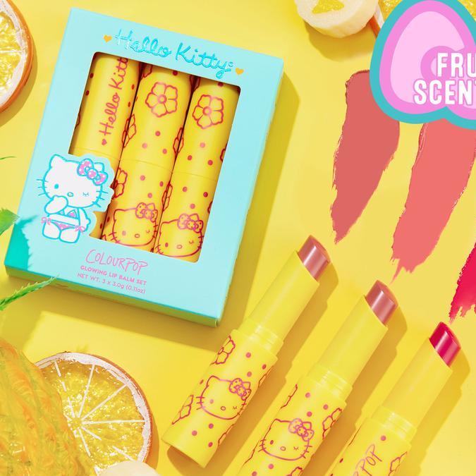 colourpop x hello kitty lip balm