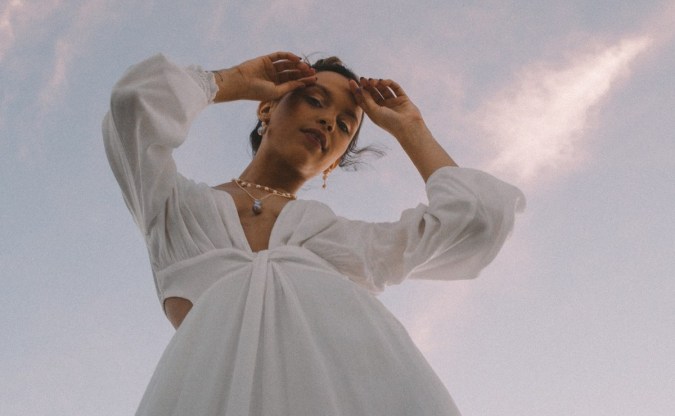 vestidos blancos zara h&m verano 2021