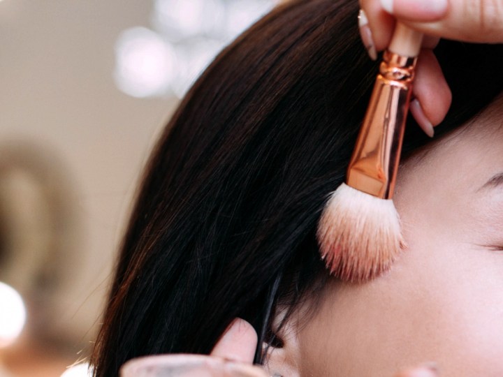 maquillaje con eczema