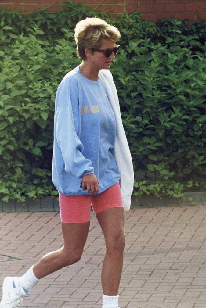 princesa diana biker shorts