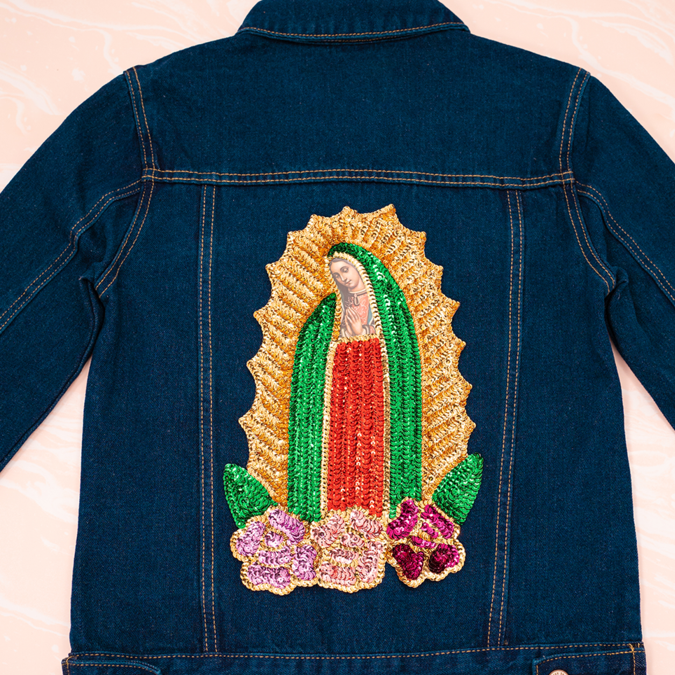 chaqueta de mezclilla hija de tu madre