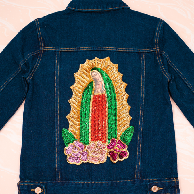 chaqueta de mezclilla hija de tu madre