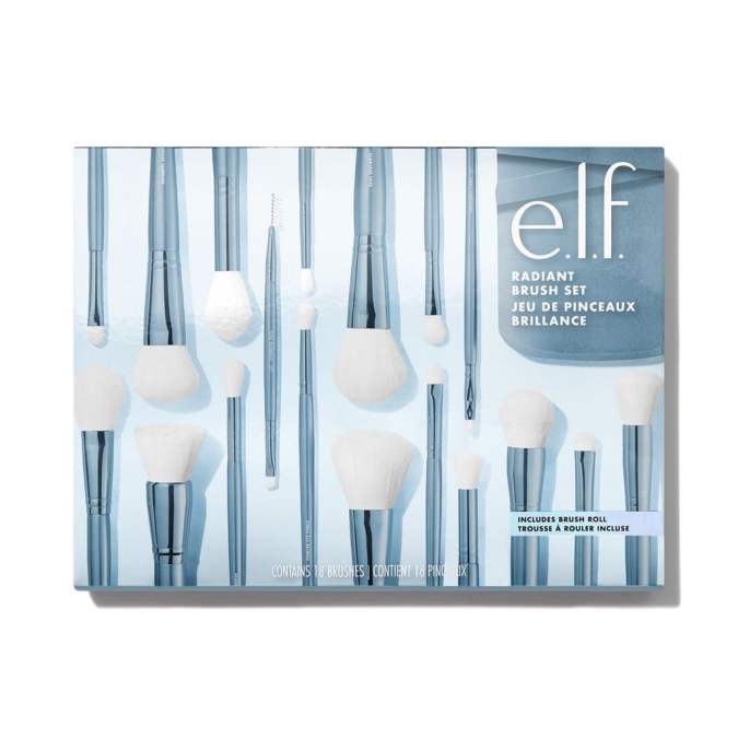 sets de brochas elf fiestas navideñas