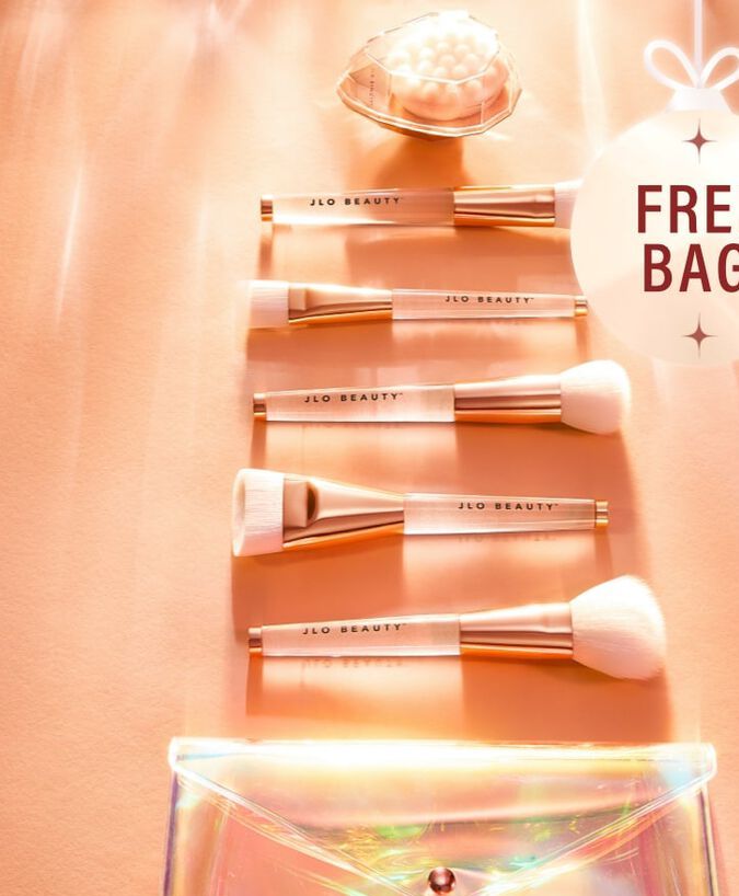 set de brochas jlo beauty