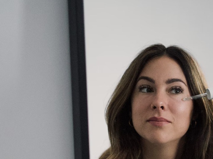 oren para aplicar aciet facial rutina cuidado piel