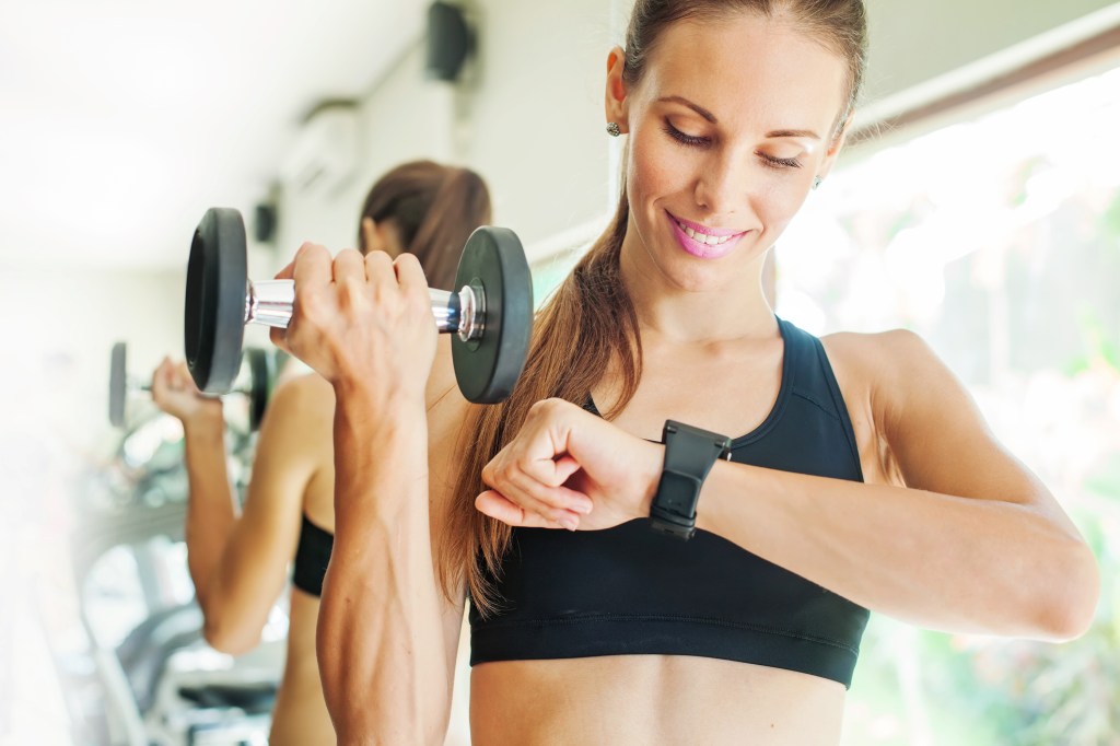 Reloj para hacer ejercicio