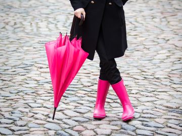 Cómo combinar las botas de lluvia para armar outfits glam en el invierno -  Bien Bonita