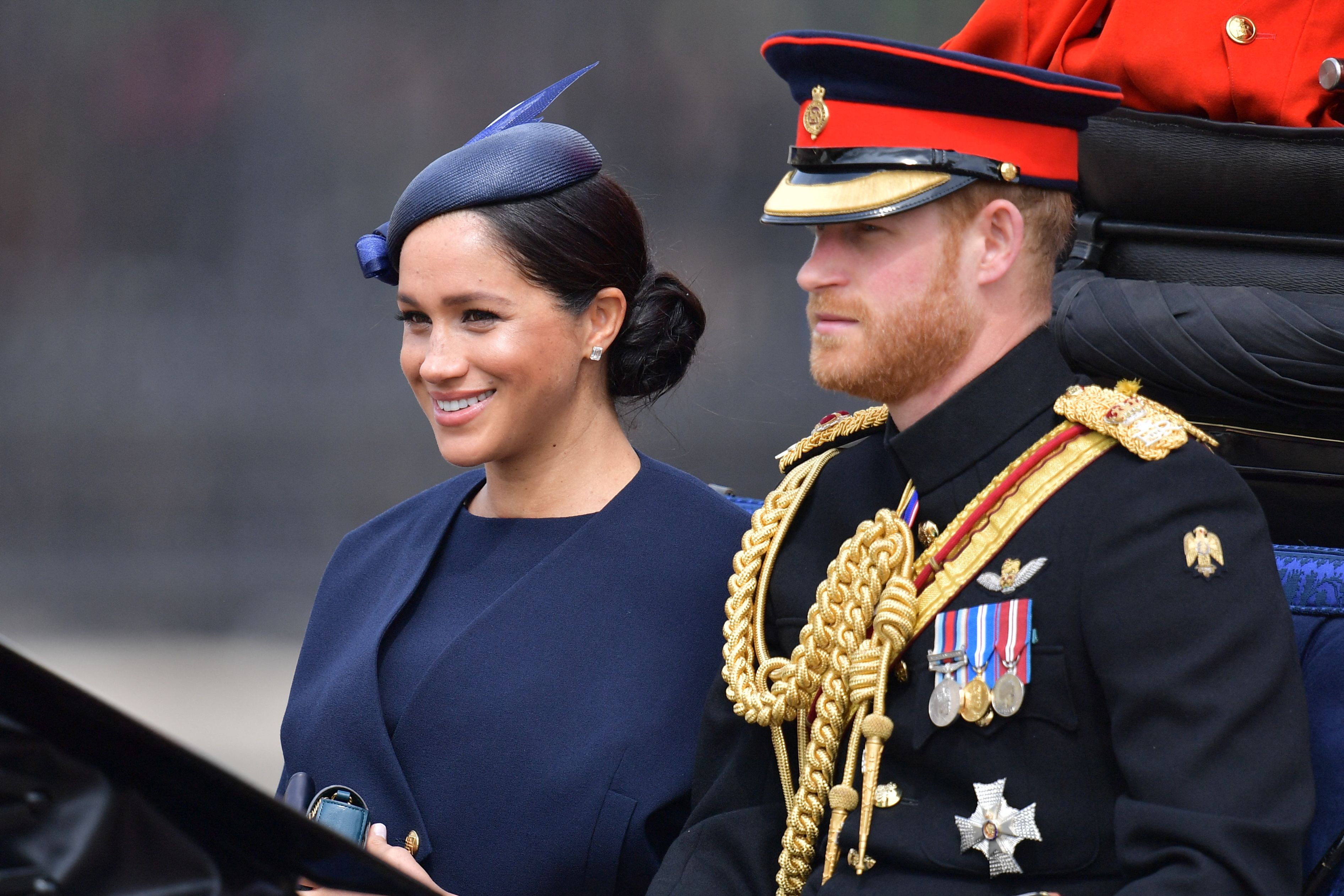 Meghan Markle y el príncipe Harry