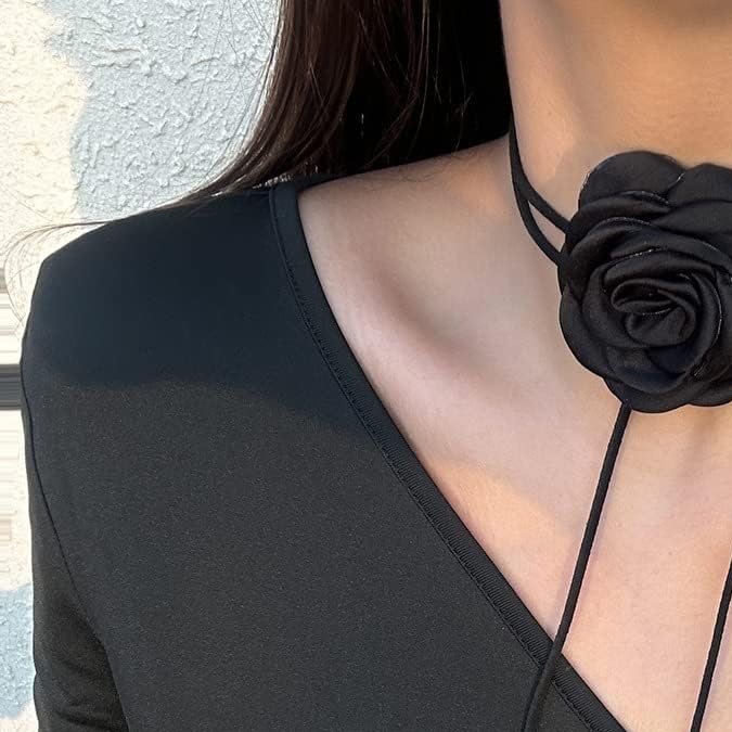 Accesorios para verano 2023 - collar choker con flor