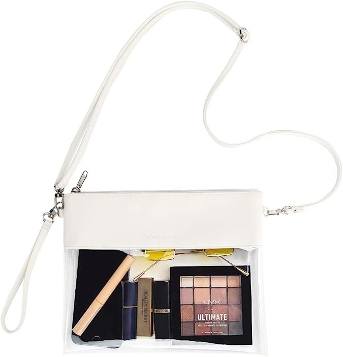 Bolsas transparentes para eventos musicales o deportivos en Amazon