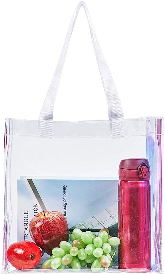 Bolsas transparentes para eventos musicales o deportivos en Amazon