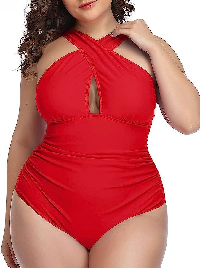 Trajes de baño plus size de venta en Amazon para verano 2023