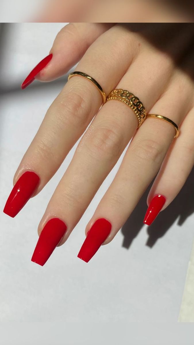 Uñas rojas
