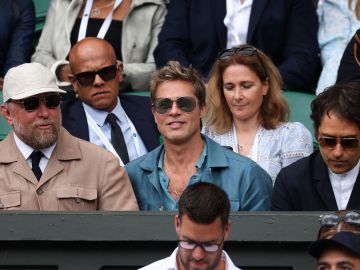 De Ariana Grande a Brad Pitt: las celebridades que asistieron a la final de Wimbledon 2023
