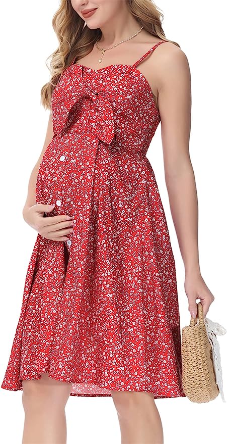 Hermosos vestidos de maternidad que puedes comprar en Amazon desde $20 dólares
