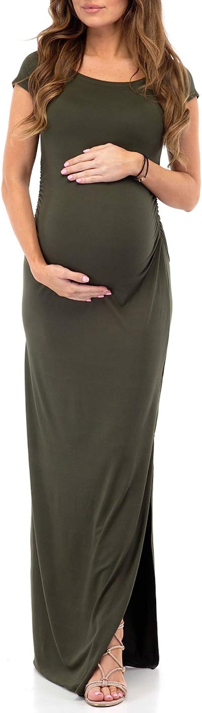Hermosos vestidos de maternidad que puedes comprar en Amazon desde $20 dólares