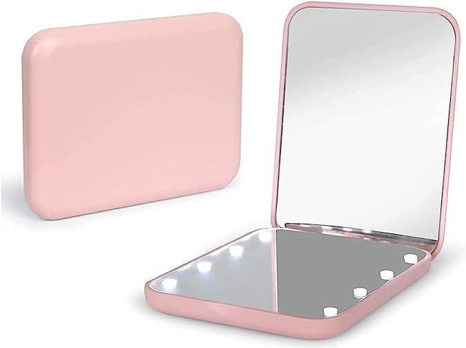 ¿Sales de viaje? 7 lindos y compactos espejos con luz que puedes comprar en Amazon hoy mismo