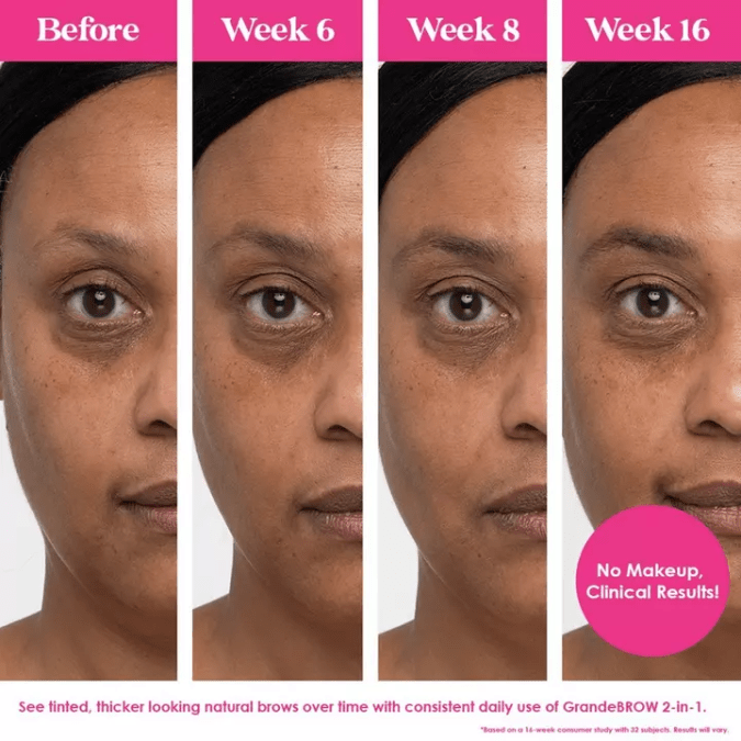 Conoce el gel de cejas viral que te ayuda a peinarlas, darles color y volumen en una pasada