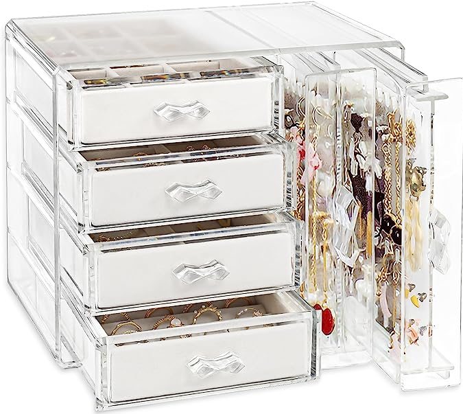 7 lindos joyeros que puedes comprar en Amazon desde $10 dólares, para organizar tus accesorios