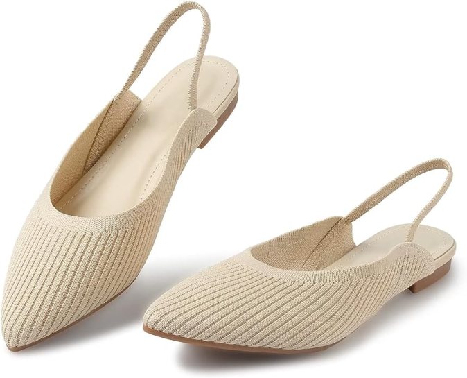 Moda otoño 2023: 9 flats tipo ‘slingback’ que puedes sumar a tu guardarropa por menos de $50 dólares