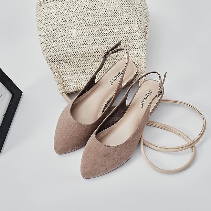 Moda otoño 2023: 9 flats tipo ‘slingback’ que puedes sumar a tu guardarropa por menos de $50 dólares