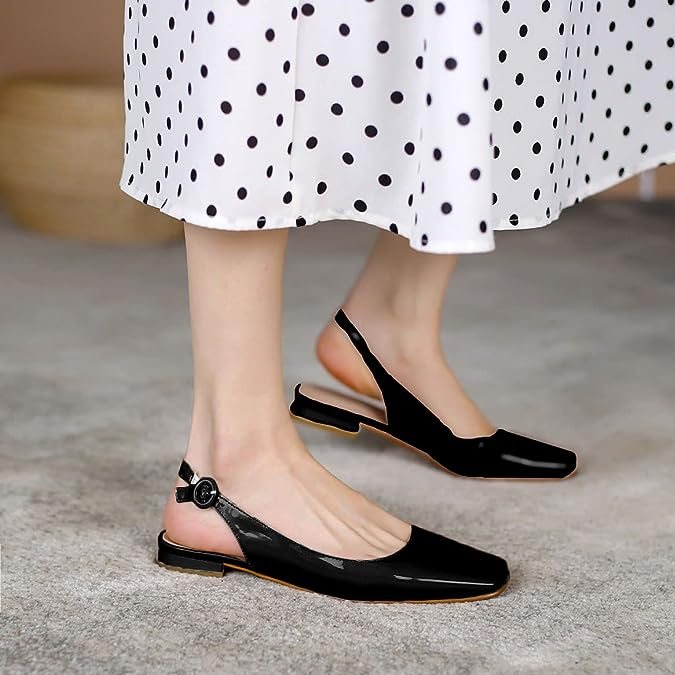 Moda otoño 2023: 9 flats tipo ‘slingback’ que puedes sumar a tu guardarropa por menos de $50 dólares
