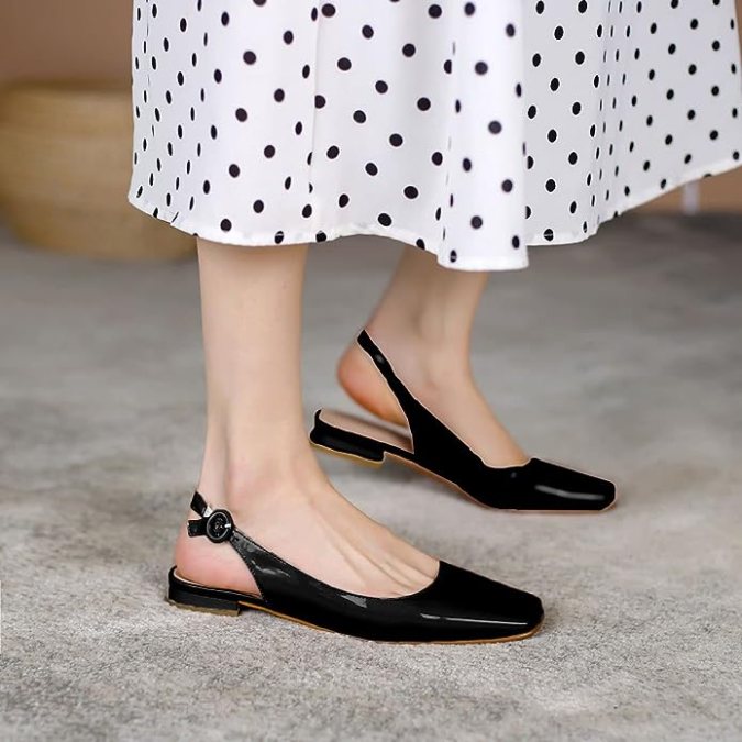 Moda otoño 2023: 9 flats tipo ‘slingback’ que puedes sumar a tu guardarropa por menos de $50 dólares