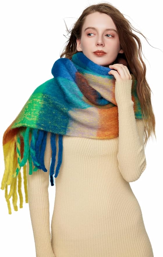 9 bufandas chunky y oversized para protegerte del frío por menos de $30 dólares