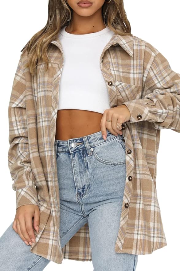 Moda de otoño: 8 camisas de franela que puedes comprar en Amazon desde $27 dólares