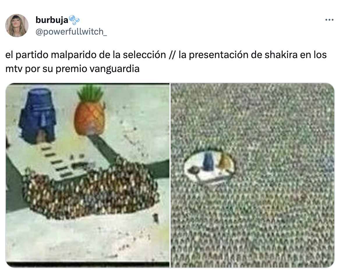 Shakira triunfa en los MTV VMAs 2023 y deja una ola de memes en redes sociales