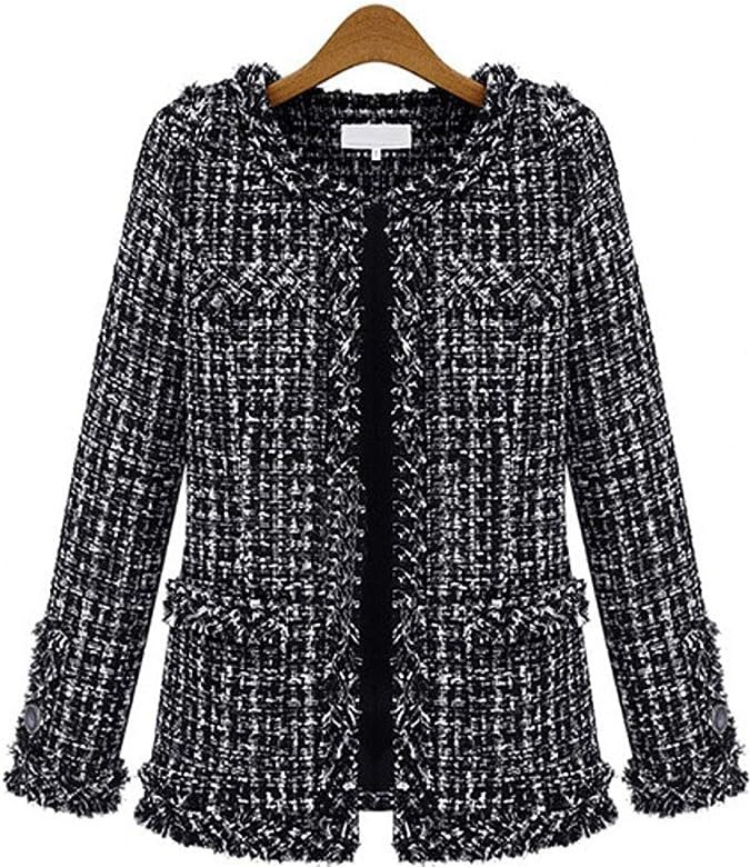 Moda en Amazon: 9 chaquetas de tweed para elevar tus look desde $35 dólares