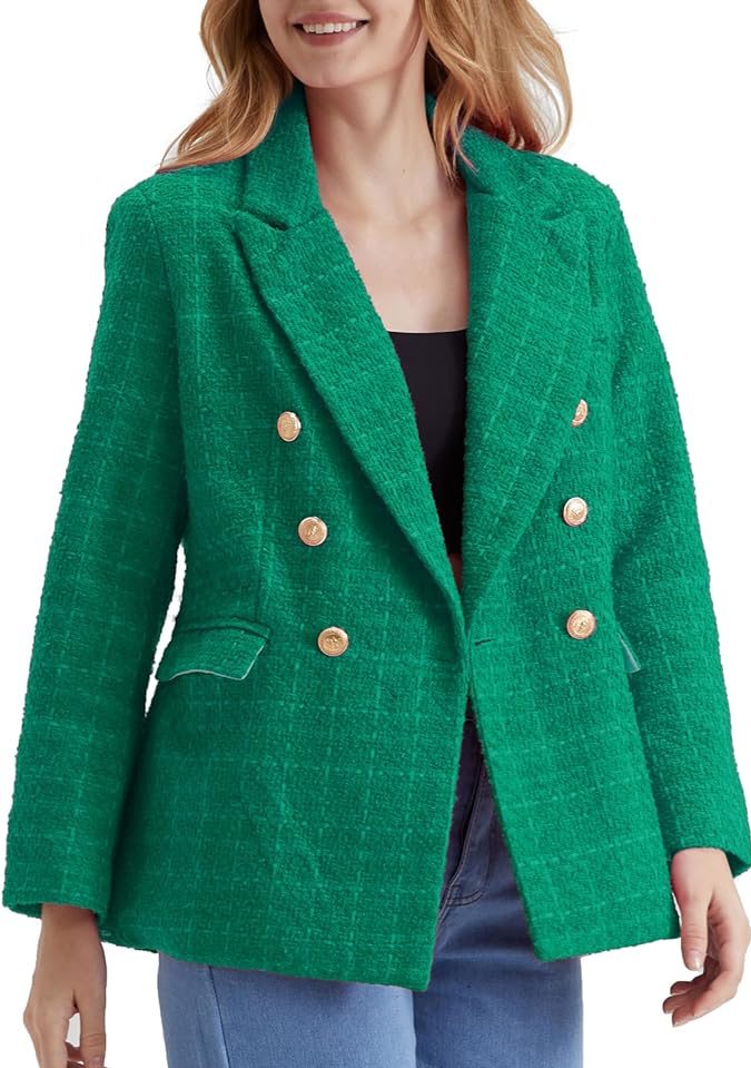 Moda en Amazon: 9 chaquetas de tweed para elevar tus look desde $35 dólares