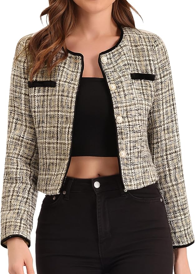 Moda en Amazon: 9 chaquetas de tweed para elevar tus look desde $35 dólares