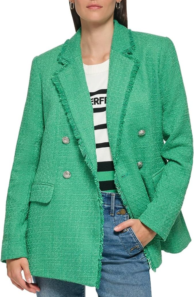 Moda en Amazon: 9 chaquetas de tweed para elevar tus look desde $35 dólares