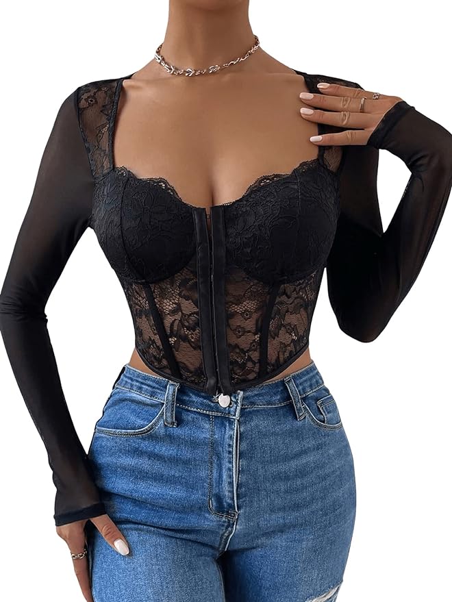 Moda en Amazon: 8 populares tops tipo corset desde $17 dólares ideales para otoño