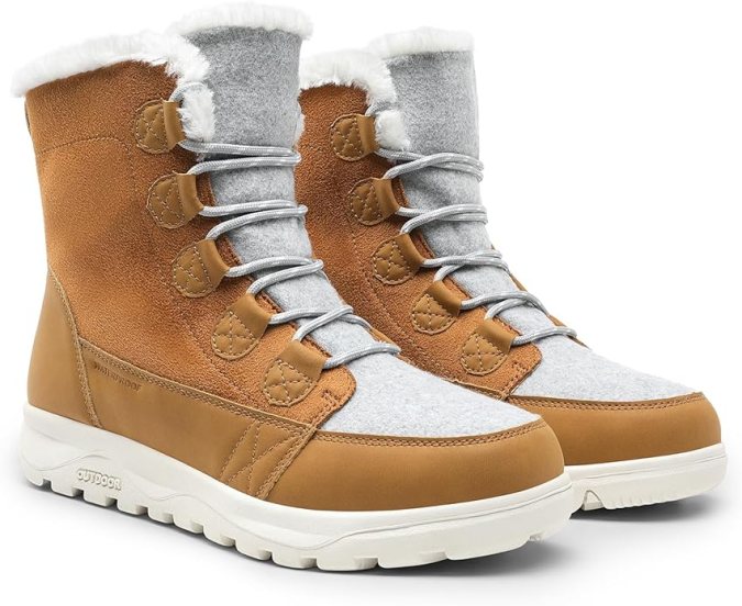 8 botas con forro cálido en Amazon desde $30 dólares, ideales para otoño/invierno