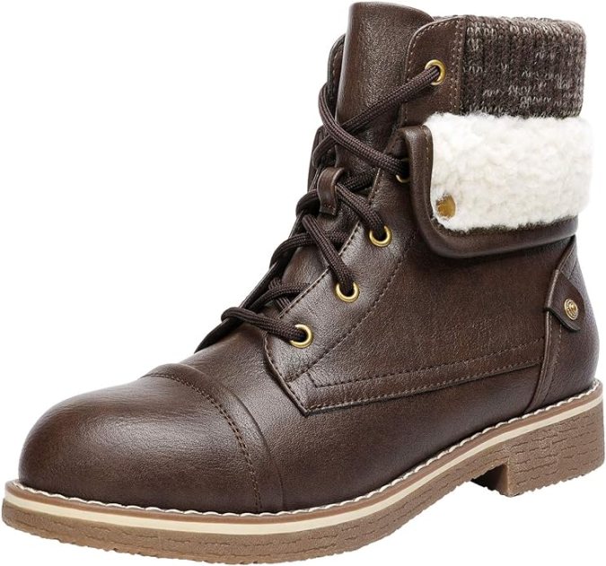 8 botas con forro cálido en Amazon desde $30 dólares, ideales para otoño/invierno