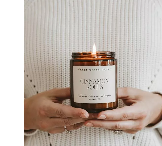 6 velas con notas de manzana y canela ideales para llevar el otoño a todo tu hogar