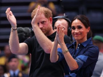 Meghan Markle, el príncipe Harry vuelan al último concierto de Katy Perry en Las Vegas