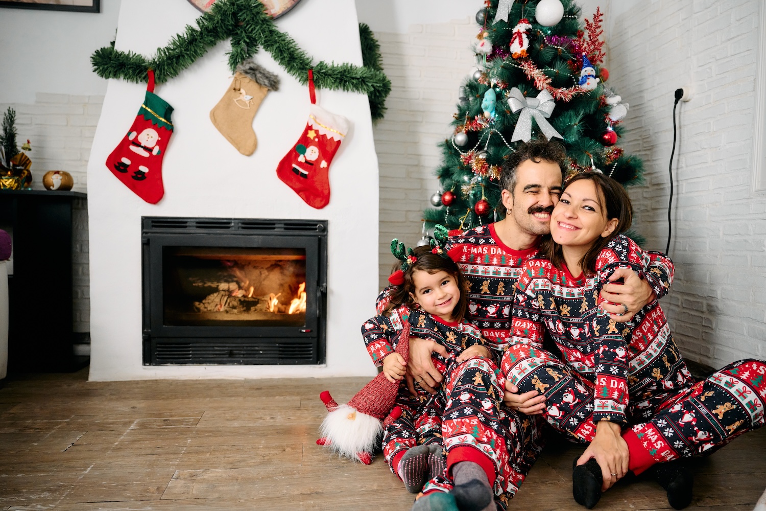 Pijamas navideñas 2025 familiares target