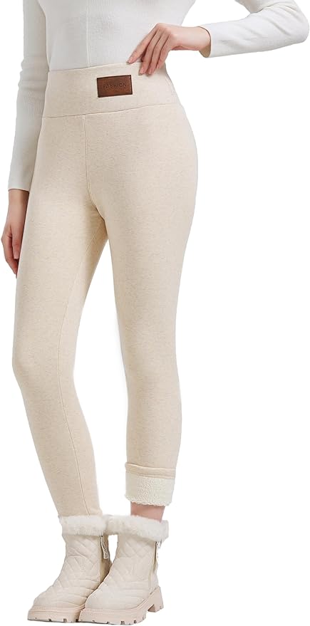 Protégete del frío con estos 9 populares leggings con forro polar de Amazon