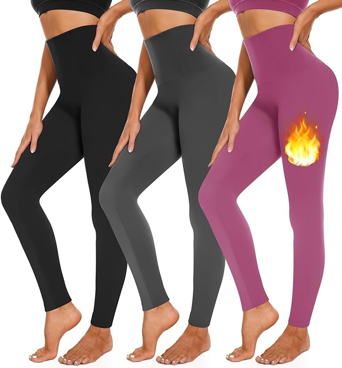 Protégete del frío con estos 9 populares leggings con forro polar de Amazon