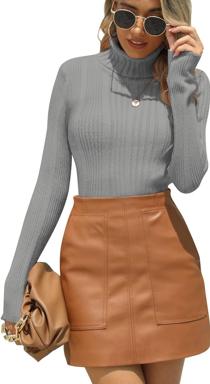 Tips de moda: cómo usar y combinar blusas con cuello de tortuga en otoño e invierno