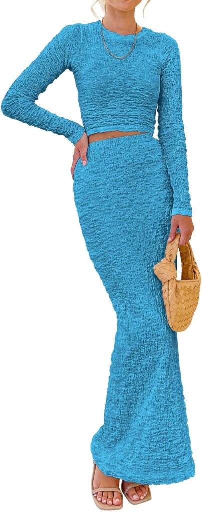 ¿Tienes un evento especial? 7 vestidos de fiesta de dos piezas para un look de impacto