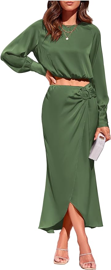 ¿Tienes un evento especial? 7 vestidos de fiesta de dos piezas para un look de impacto